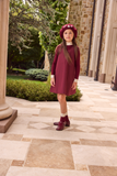Little Parni Turtleneck (K544) - Burgundy