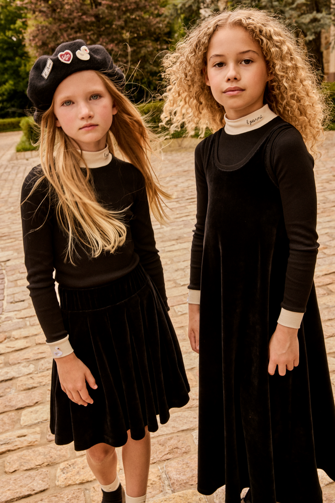 Little Parni Turtleneck (K544) - Black