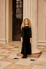 Load image into Gallery viewer, Little Parni Velour Maxi Jumper (K541) - Black