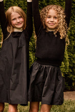 Load image into Gallery viewer, Little Parni Taffeta Skirt (K557) - Black
