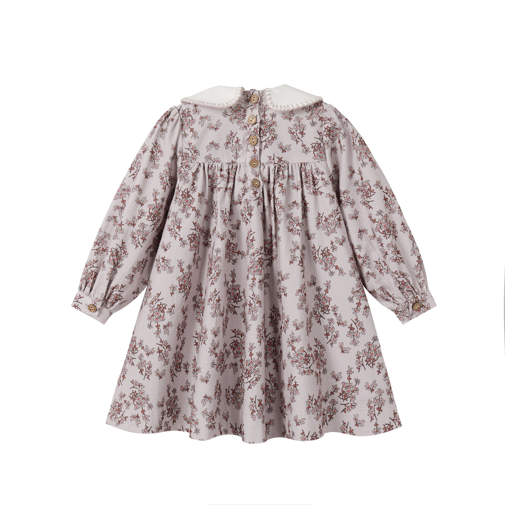 Nou Nelle Corduroy Floral Dress