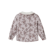 Load image into Gallery viewer, Nou Nelle Corduroy Floral Shirt and Suspender Pants