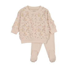 Load image into Gallery viewer, Bee &amp; Dee Countryside Quaint Two Piece Set - Girls Print OPEN FEET
