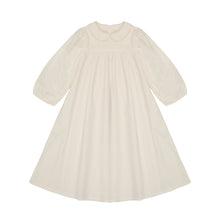 Load image into Gallery viewer, Little Tempest Cream Button Back Empire Waist Taffeta Dress