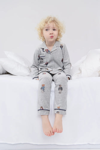 Crew Bear Lounge Set - Navy