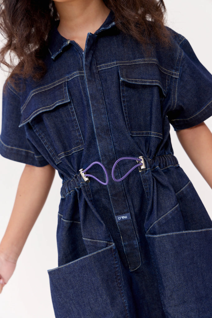 Crew Kids Blue Riley Dress