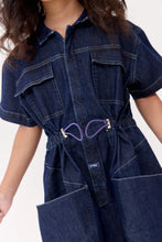 Load image into Gallery viewer, Crew Kids Blue Riley Dress