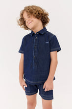 Load image into Gallery viewer, Crew Kids Blue Roe Tee