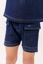 Load image into Gallery viewer, Crew Kids Blue Roe Shorts