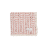 Bebe Organic Crochet Blanket - Pink Retro