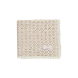 Bebe Organic Crochet Blanket - Taupe Retro