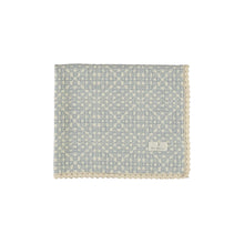 Load image into Gallery viewer, Bebe Organic Crochet Blanket SS26 - Sky Blue