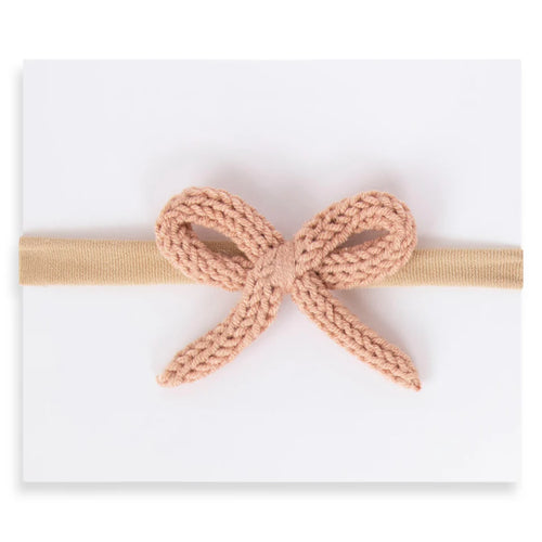 Adora Crochet Mini Headband - Rosebud