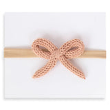 Adora Crochet Mini Headband - Rosebud
