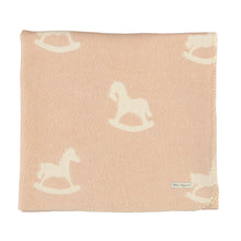 Load image into Gallery viewer, Bebe Organic Cuddle Horse Blanket - Faded Rose