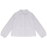Calla Lili Boys Striped Shirt - Cream/Black