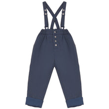 Load image into Gallery viewer, Calla Lili Boys Pants With Suspenders - Blue