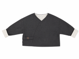 Calla Lili Boys Wrap Blazer - Grey