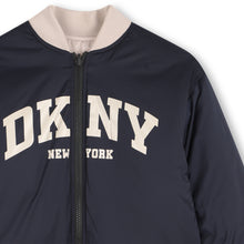 Load image into Gallery viewer, DKNY Reversible And Water-Repellent Blouson - Dark Stone/Beige
