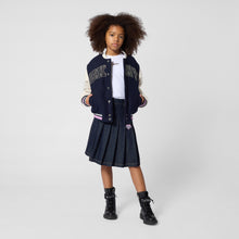 Load image into Gallery viewer, DKNY Pleated Denim Skirt - Denim Blue