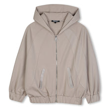 Load image into Gallery viewer, DKNY Loose Hooded Cardigan - Dark Stone