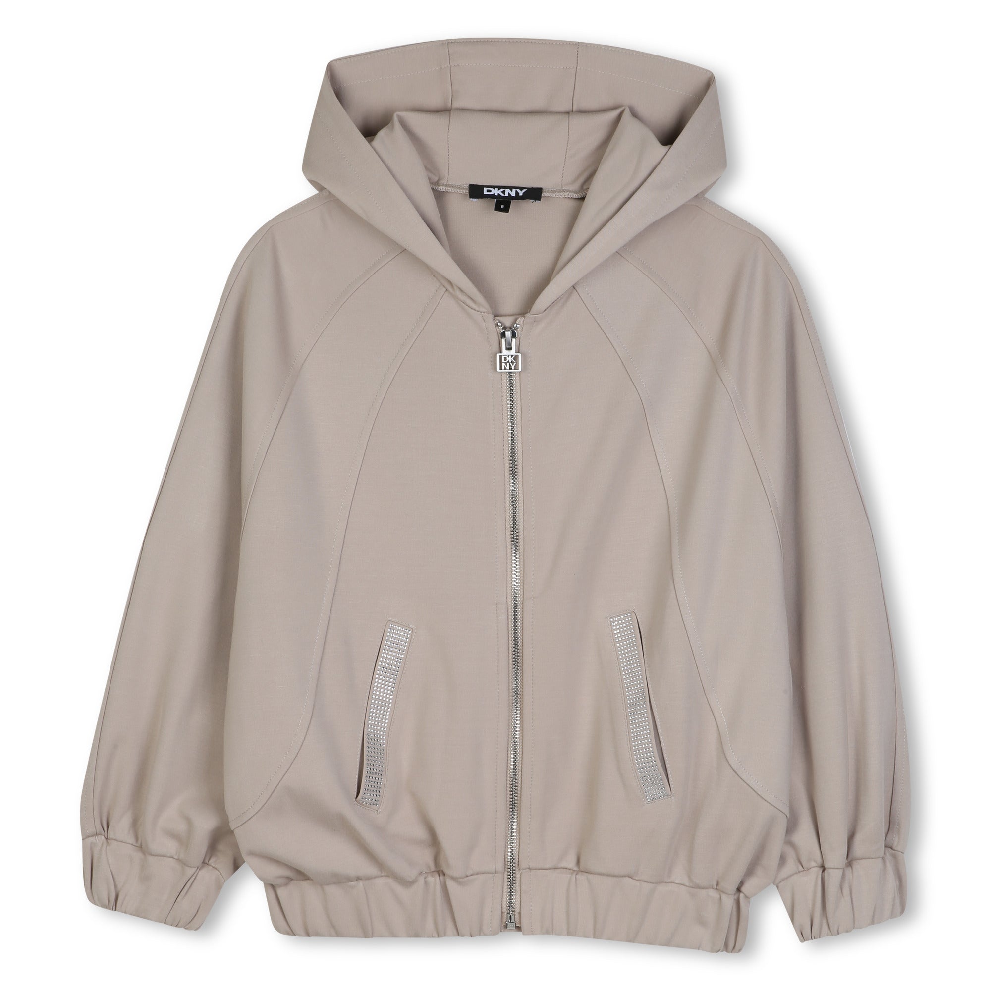DKNY Loose Hooded Cardigan - Dark Stone – Moonlight