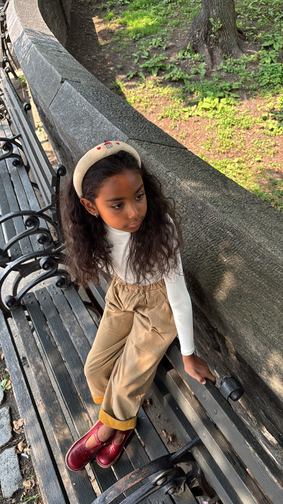 Le Enfant Maison Hairbands - Oat