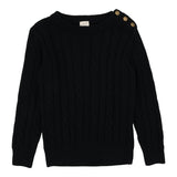 Lil Legs Cable Knit Sweater - Black