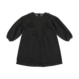 Lil Legs Denim Dress - Black