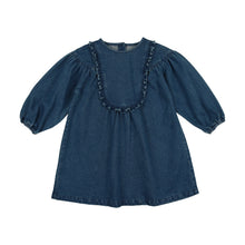 Load image into Gallery viewer, Lil Legs Denim Dress - Blue