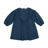 Lil Legs Denim Dress - Blue