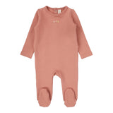 Lilette Dreamy Graphic Footie - Deep Pink