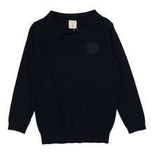 Load image into Gallery viewer, Lil Legs Knit Polo - Navy