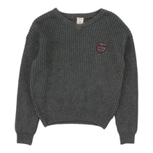 Load image into Gallery viewer, Lil Legs Knit VNeck Sweater - Mid Grey