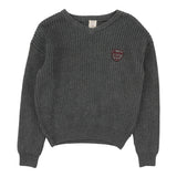 Lil Legs Knit VNeck Sweater - Mid Grey
