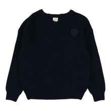 Load image into Gallery viewer, Lil Legs Knit VNeck Sweater - Navy