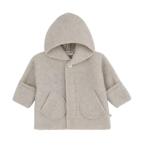 1+ in the Family Jannick Hooded Jacket - Beige