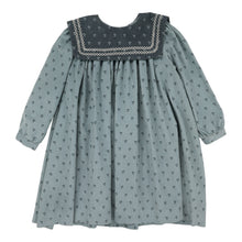 Load image into Gallery viewer, Lil Legs Primrose Dress - Dusty Blue