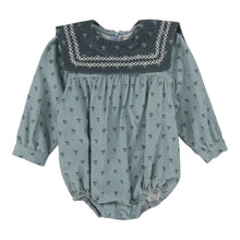 Load image into Gallery viewer, Lil Legs Primrose Romper - Dusty Blue