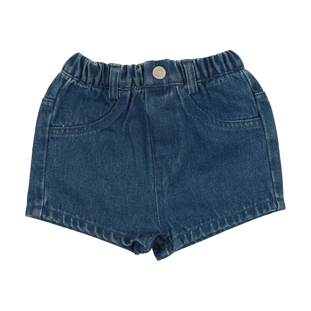 Lil Leg Denim Shorts - Blue Denim