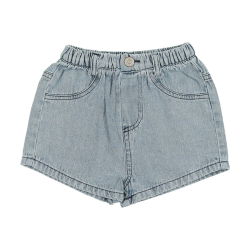 Lil Leg Denim Shorts - Light Wash