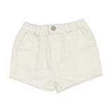 Lil Leg Denim Shorts - White Denim