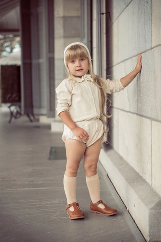 Coco Blanc Corduroy Shirt - Cream