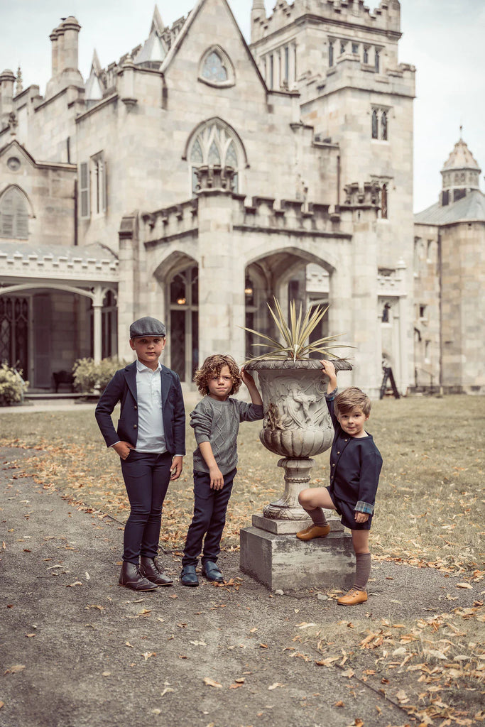 Coco Blanc Ponte Pants - Navy