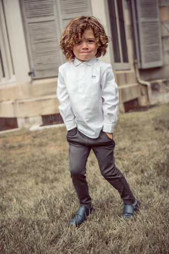 Coco Blanc Boys White Shirt