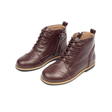 Load image into Gallery viewer, Camille Shoes Emily Vintage Cherry Leather