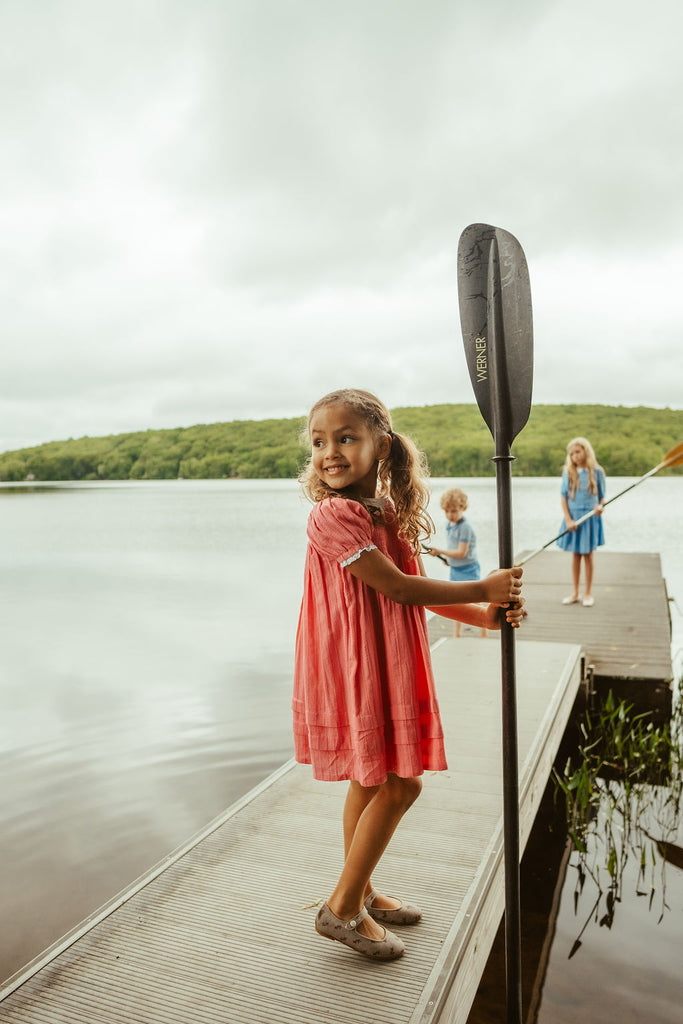 Lil Legs Downtown Dress - Fresh Pink (Short Sleeve)