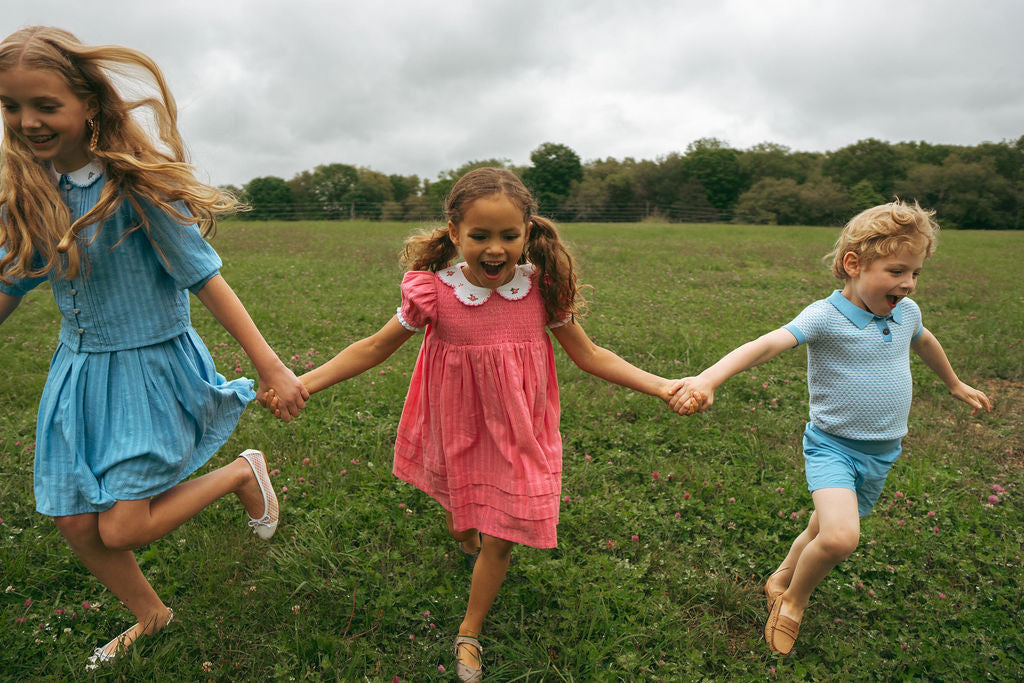 Lil Legs Downtown Dress - Fresh Pink (Short Sleeve)