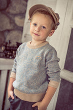 Load image into Gallery viewer, Coco Blanc Speckled Crew Sweater