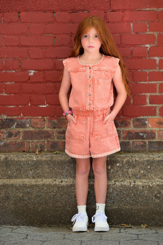 Rooie And Friends Street Art Jumpsuit - Sunkissed